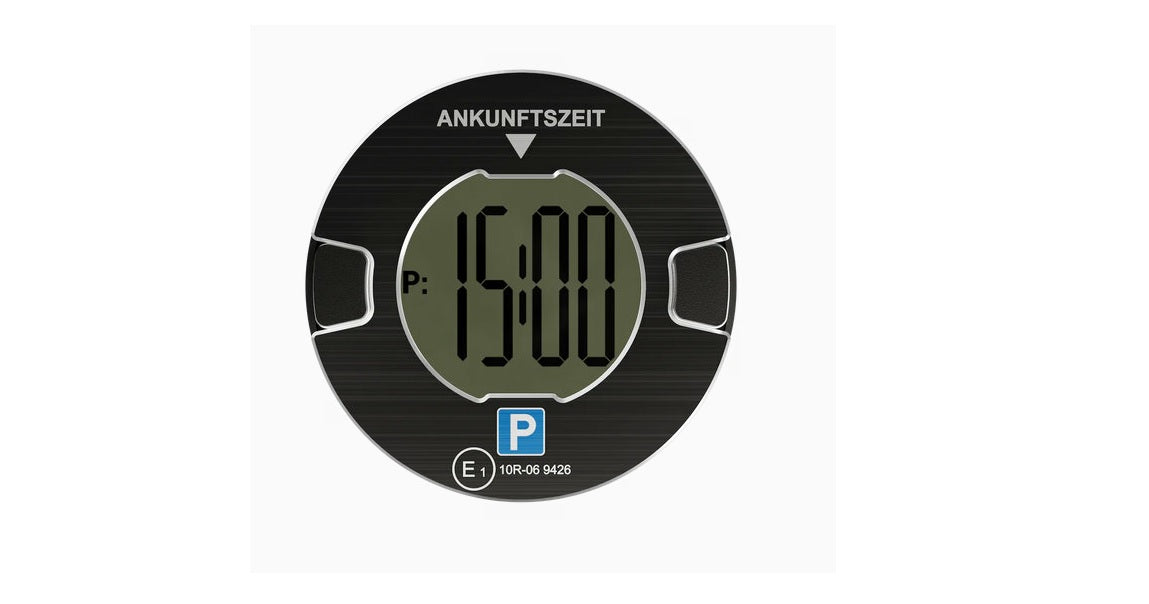 OOONO® Park elektrische Parkscheibe fürs Auto schwarz vollautomatische Parkuhr OOONO® Park elektrische Parkscheibe fürs Auto schwarz vollautomatische Parkuhr